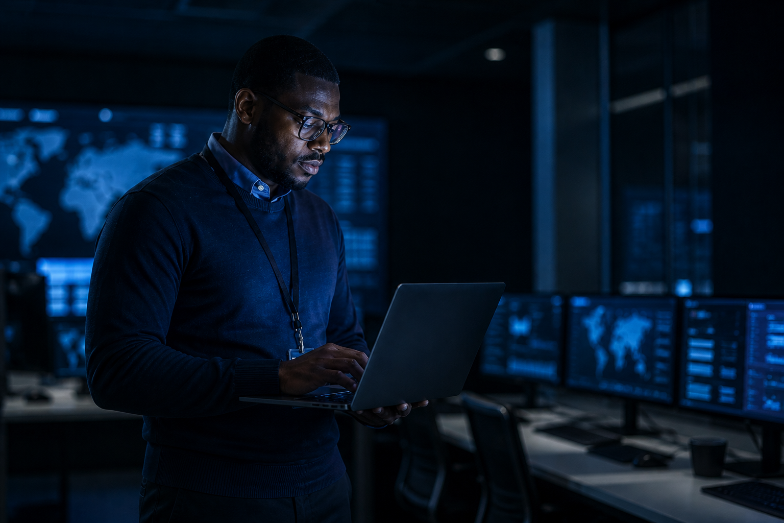 ICT professional working in a technology operations environment